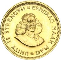 Südafrika Republik 1 Rand 1980 South African Mint...