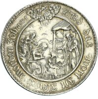 Münster-Bistum Ferdinand von Bayern Schautaler 1647 Münster Silber ss+