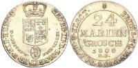 Braunschweig-Calenberg-Hannover Georg III. 24 Mariengroschen (2/3 Taler) 1800 EC (Clausthal) Silber vz-stgl.
