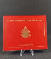 Vatikan KMS 10 Lire bis 1000 Lire 2001...