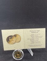 Deutschland Gedenkmünze 20 Euro 2020 G (Karlsruhe) Heimische Vögel Weißstorch Gold 1/8 oz stgl., bfr.