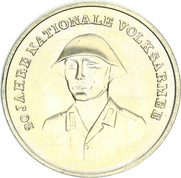 DDR Gedenkmünze 10 Mark 1976 A Nationale Volksarmee pfr., f. stgl. Jäger 1560