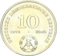 DDR Gedenkmünze 10 Mark 1976 A Nationale Volksarmee pfr., f. stgl. Jäger 1560