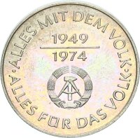 DDR Gedenkmünze 10 Mark 1974 A 25 Jahre DDR pfr., f....