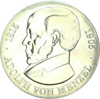 DDR Gedenkmünze 5 Mark 1980 A Adolf von Menzel pfr., stgl. Jäger 1576