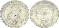 Württemberg Karl Eugen Taler 1766 Silber ss