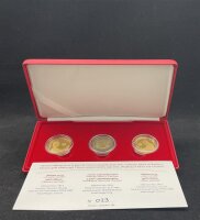 Monaco Gedenkmünze Fürst Albert II. 2 Euro + 2...