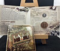 Kanada Elizabth II. 5 Cents 2004 60th Anniversary + Medaille & CD Silber PP