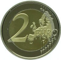 Monaco Gedenkmünze 2 Euro 2012 500 Jahre Unabhängigkeit, Lucien Grimaldi PP