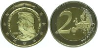 Monaco Gedenkmünze 2 Euro 2012 500 Jahre Unabhängigkeit, Lucien Grimaldi PP