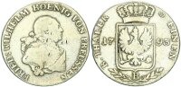 Brandenburg-Preußen Friedrich Wilhelm II. 1/3 Taler 1793 B (Breslau) Silber s-ss