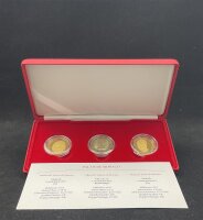 Monaco Gedenkmünze Fürst Albert II. 2 Euro + 2...