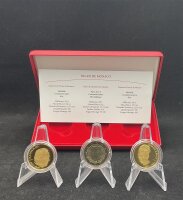 Monaco Gedenkmünze Fürst Albert II. 2 Euro + 2...