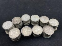 Deutschland 2 Reichsmark 1936-1939 Lot 100 Stück,...