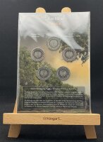 Deutschland Gedenkmünzenset 5x 5 Euro 2018 A,D,F,G,J Subtropische Zone, Polymerring, Komplettsatz stgl., bfr.
