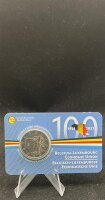 Belgien Gedenkmünze 2 Euro 2021 100 Jahre Belgisch-...