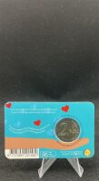 Belgien Gedenkmünze 2 Euro 2022 Gesundheitswesen, Coronapandemie, Coincard stgl., bfr.