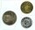 China Volksrepublik 1 Yuan, 5 Jiao, 5 Fen 1980 aus Kursmünzensatz, in original Folie verschweißt pfr., stgl.