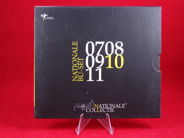 Niederlande KMS 1 Cent bis 2 Euro 2010 Kursmünzensatz + Echtheitsmarke stgl.