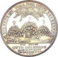 Deutschland Medaille 1973 (1740) Preussag, Ausbeutetaler Grube Güte Silber berührte PP
