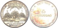 Deutschland Medaille 1973 (1740) Preussag, Ausbeutetaler Grube Güte Silber berührte PP