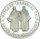 Bulgarien Volksrepublik 5 Lewa 1963 1100 Jahre slawisches Alphabet Silber PP