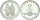 Bulgarien Volksrepublik 2 Lewa 1963 1100 Jahre slawisches Alphabet Silber PP