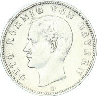 Bayern Otto 2 Mark 1899 D Silber ss Jäger 45