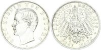 Bayern Otto 3 Mark 1913 D Silber vz Jäger 47