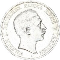 Preußen Wilhelm II. 5 Mark 1903 A Silber ss...