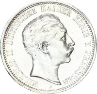 Preußen Wilhelm II. 2 Mark 1905 A Silber ss/vz...