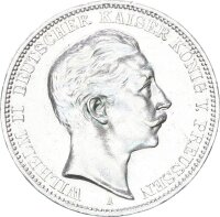 Preußen Wilhelm II. 3 Mark 1912 A Silber vz/vz+...