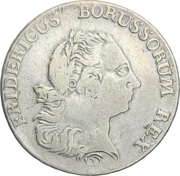 Brandenburg-Preußen Friedrich II. der Große 1/2 Taler 1764 A (Berlin) Silber ss