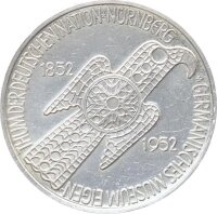 BRD Gedenkmünze 5 DM 1952 D Germanisches Museum Silber vz-stgl. Jäger 388