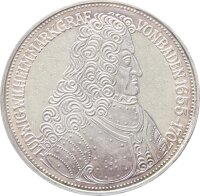 BRD Gedenkmünze 5 DM 1955 G Markgraf von Baden...