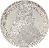 BRD Gedenkmünze 5 DM 1955 G Markgraf von Baden...