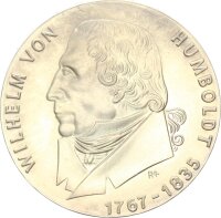 DDR Gedenkmünze 20 Mark 1967 A Wilhelm von Humboldt...