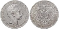 Preußen Wilhelm II. 5 Mark 1903 A Silber ss Jäger 104