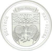 Palau 5 Dollars 1999 Deutsch Neu-Guinea, Paradiesvogel...
