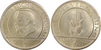 Weimarer Republik 5 Reichsmark 1929 F PCGS MS63, Schwurhand Silber f. stgl. Jäger 341
