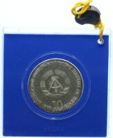 DDR Gedenkmünze 10 Mark 1976 A Carl Maria von Weber Silber PP Jäger 1562