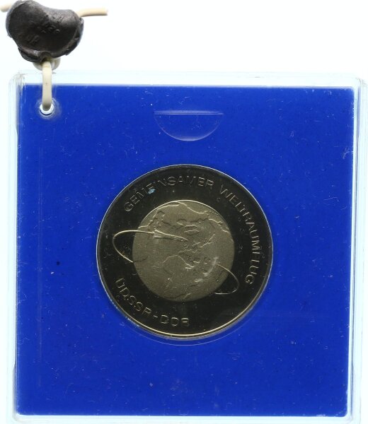 DDR Gedenkmünze 10 Mark 1978 A Weltraumflug UDSSR-DDR PP Jäger 1568