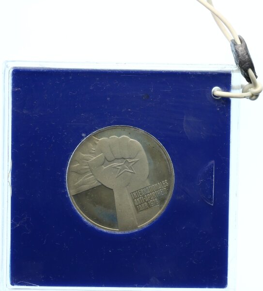 DDR Gedenkmünze 5 Mark 1978 A Anti-Apartheid-Jahr PP Jäger 1569