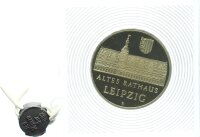 DDR Gedenkmünze 5 Mark 1984 A Altes Rathaus Leipzig PP Jäger 1596