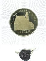 DDR Gedenkmünze 5 Mark 1984 A Thomaskirche Leipzig...