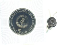 DDR Gedenkmünze 5 Mark 1983 A Luthers Geburtshaus in Eisleben PP Jäger 1590