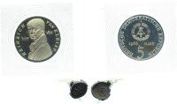 DDR Gedenkmünze 5 Mark 1986 A Heinrich von Kleist PP Jäger 1611