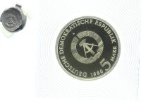 DDR Gedenkmünze 5 Mark 1986 A Neues Palais Potsdam PP Jäger 1610